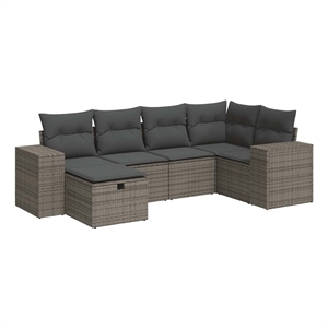 vidaXL Large Sofa Set in Gray