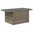 vidaXL 8 Piece Poly Rattan Sofa Set in Gray