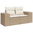 vidaXL 10 Piece Sofa Set in Beige