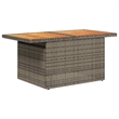 vidaXL 8 Piece Poly Rattan Sofa Set in Gray