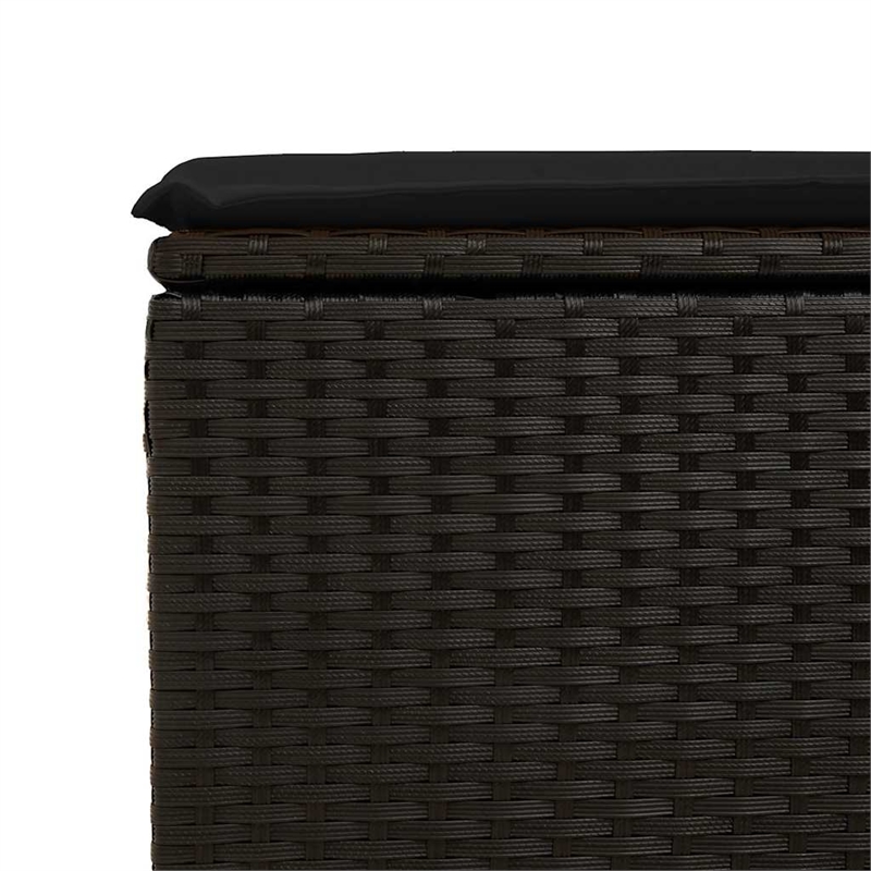 vidaXL 7 Piece Sofa Set in Black