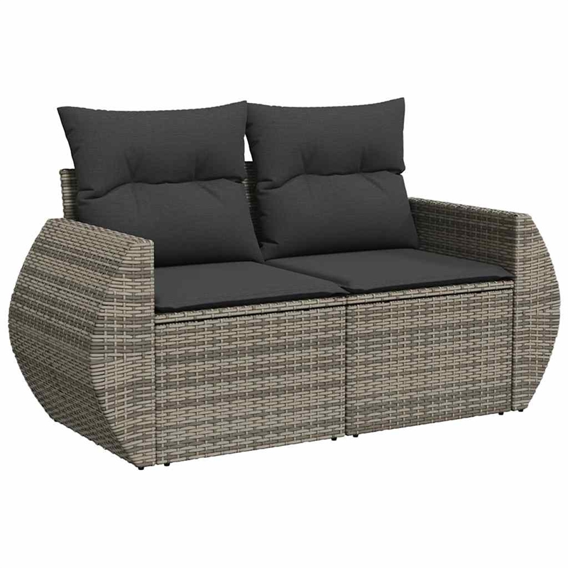 vidaXL 7 Piece Sofa Set in Gray