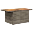 vidaXL 10 Piece Poly Rattan Sofa Set in Gray