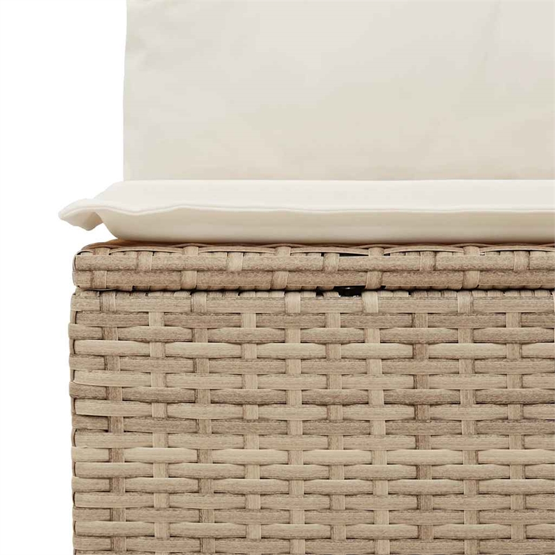 vidaXL Garden Sofa Set in Beige