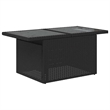vidaXL 8 Piece Poly Rattan Sofa Set in Black