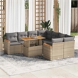 vidaXL Sofa Set in Gray/Beige