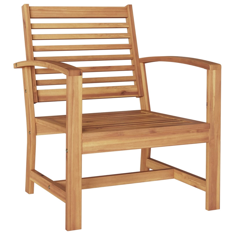 vidaXL Wood Sofa Set in Natural