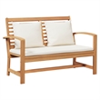 vidaXL Wood Sofa Set in Natural