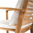 vidaXL Wood Sofa Set in Natural