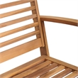 vidaXL Wood Sofa Set in Natural