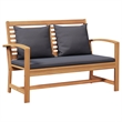 vidaXL Wood Sofa Set in Natural