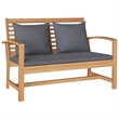 vidaXL Wood Sofa Set in Natural