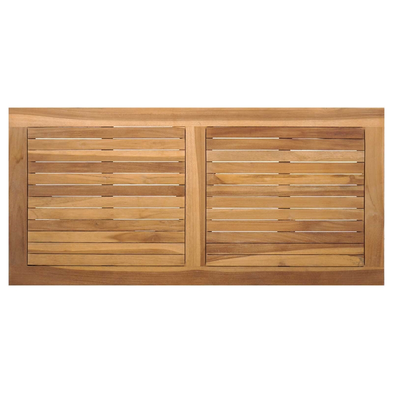 vidaXL Wood Sofa Set in Natural