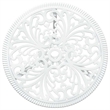 vidaXL Aluminum Bistro Set in White