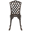 vidaXL Aluminum Bistro Set in Bronze