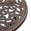 vidaXL Aluminum Bistro Set in Bronze
