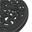 vidaXL Aluminum Bistro Set in Black