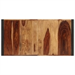 vidaXL Industrial Solid Wood Dining Table in Brown