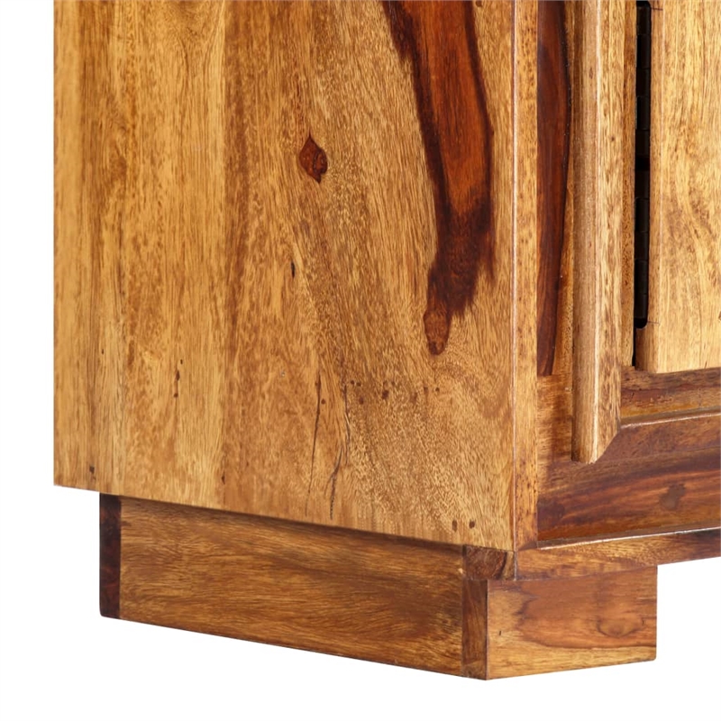 vidaXL Solid Acacia Wood Medium TV Cabinet in Brown