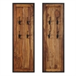 vidaXL Acacia Wood Coat Rack with Natural Grain Patterns in Brown