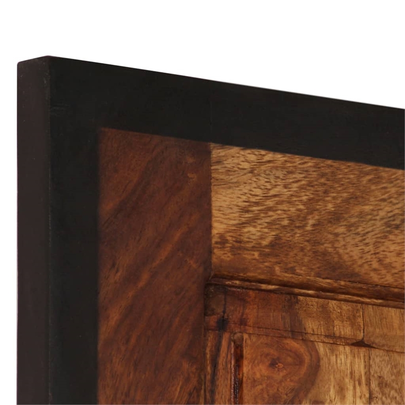 vidaXL Acacia Wood Coat Rack with Natural Grain Patterns in Brown
