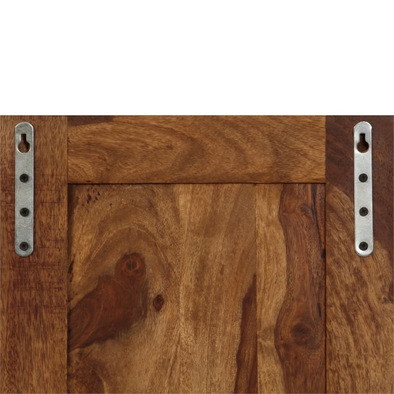 vidaXL Acacia Wood Coat Rack with Natural Grain Patterns in Brown
