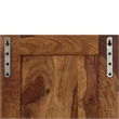 vidaXL Acacia Wood Coat Rack with Natural Grain Patterns in Brown