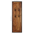 vidaXL Acacia Wood Coat Rack with Natural Grain Patterns in Brown