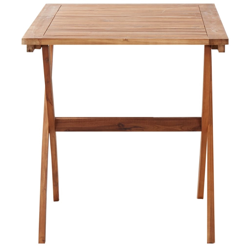 vidaXL Acacia Wood Outdoor Table in Brown