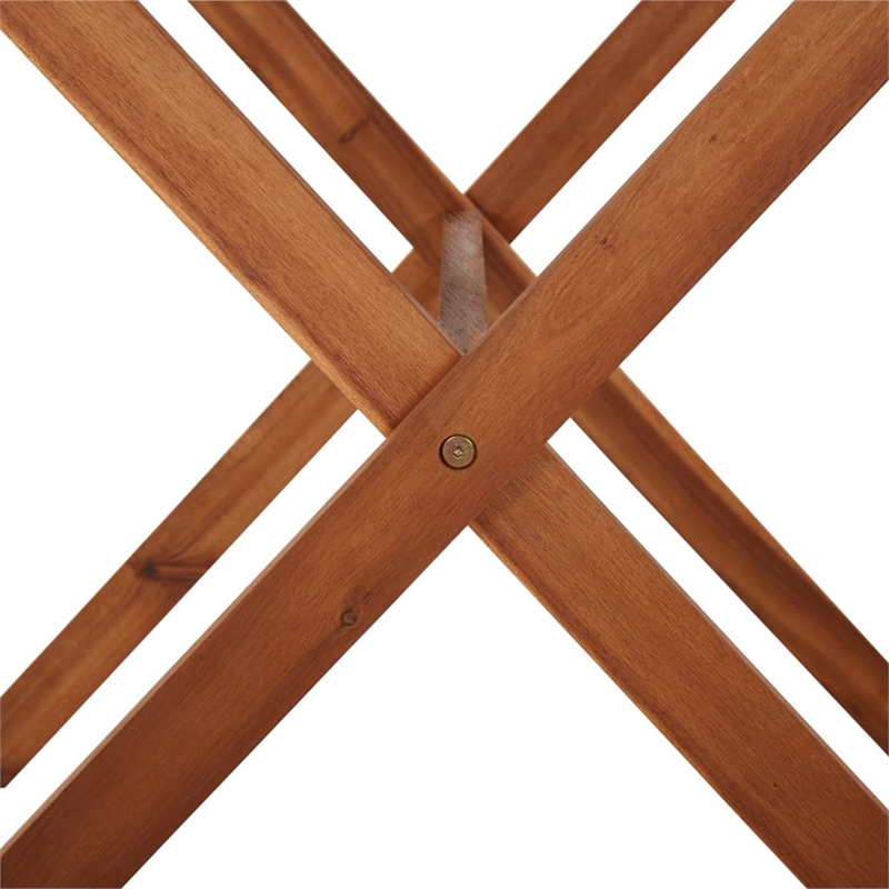 vidaXL Acacia Wood Outdoor Table in Brown