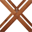 vidaXL Acacia Wood Outdoor Table in Brown