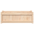 vidaXL Large Wood Garden Planter in Natural