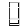 vidaXL Engineered Wood Medium Book Cabinet in White