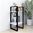 vidaXL Engineered Wood Medium Book Cabinet in White