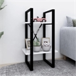 vidaXL Engineered Wood Medium Book Cabinet in White