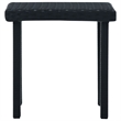 vidaXL PE rattan Garden Table in Black