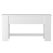 vidaXL Engineered wood Medium Coffee Table in High Gloss White
