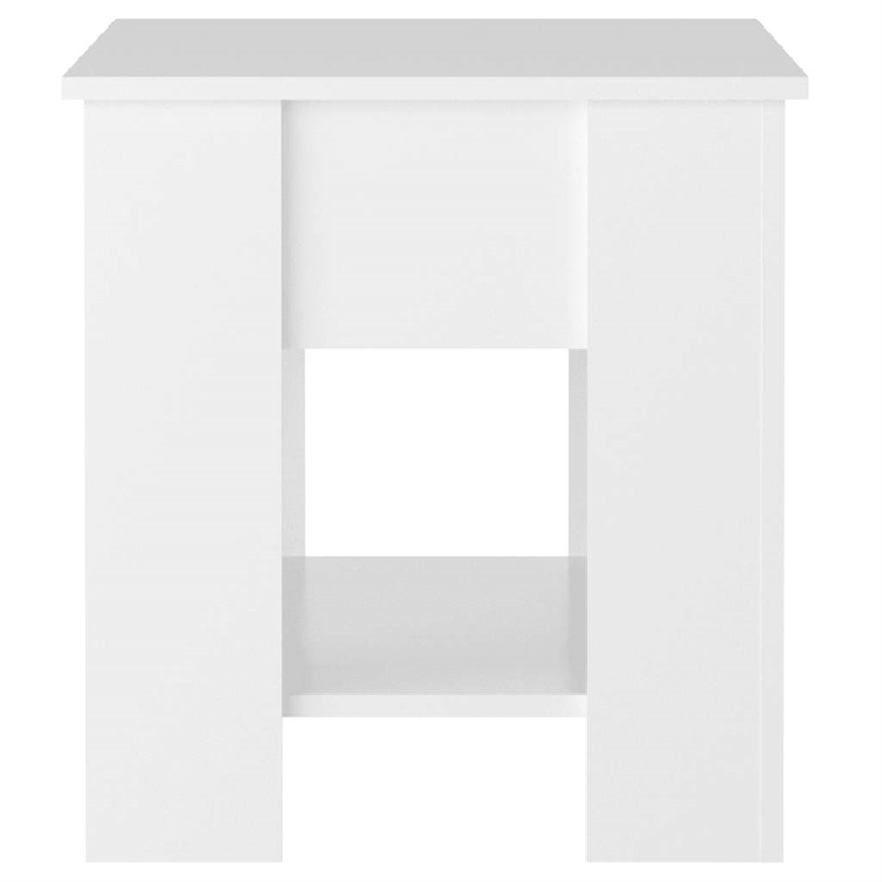 vidaXL Engineered wood Medium Coffee Table in High Gloss White