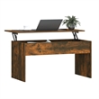 vidaXL Engineered Wood Medium Coffee Table in Smoked Oak