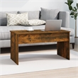 vidaXL Engineered Wood Medium Coffee Table in Smoked Oak
