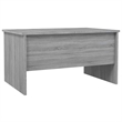 vidaXL Sonoma Engineered Wood Medium Coffee Table in Gray