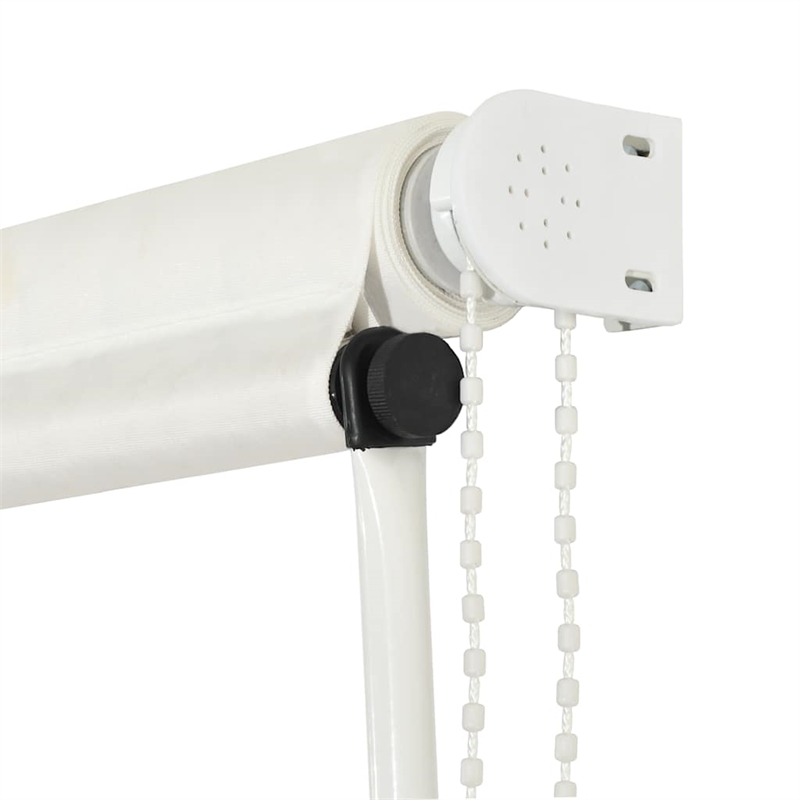 vidaXL Polyester fabric with PA coating Steel frame Awning in Cream