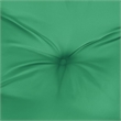 vidaXL Pallet Cushion in Green Fabric