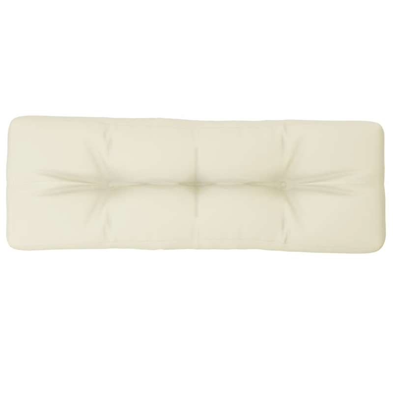 vidaXL Pallet Cushion in Cream