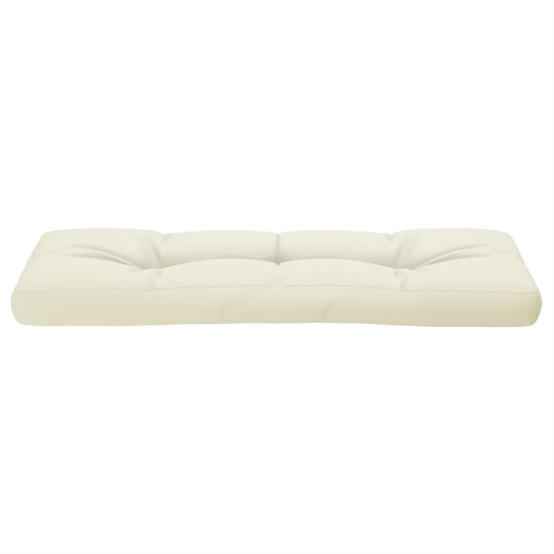 vidaXL Pallet Cushion in Cream