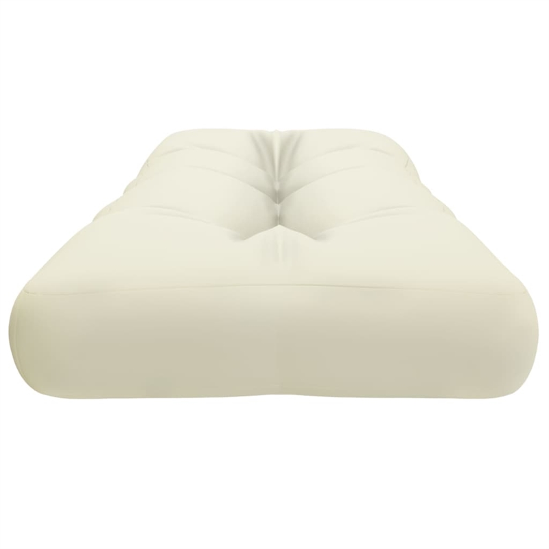 vidaXL Pallet Cushion in Cream