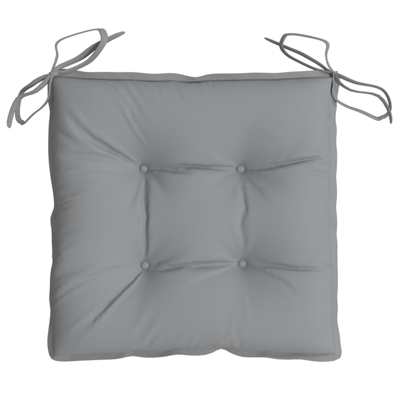 vidaXL Chair Cushion in Gray (Set of 2)
