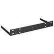 vidaXL MDF and Metal Wall Shelf in Grey Honeycomb