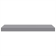 vidaXL MDF and Metal Wall Shelf in Grey Honeycomb