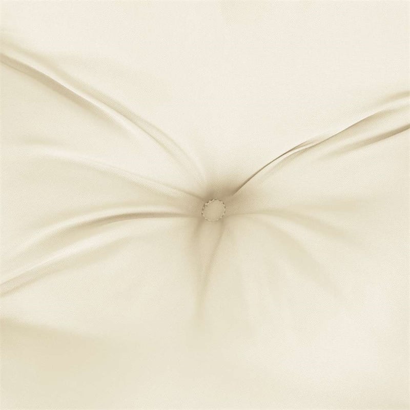 vidaXL Garden Bench Cushion in Cream White (Set of 2)